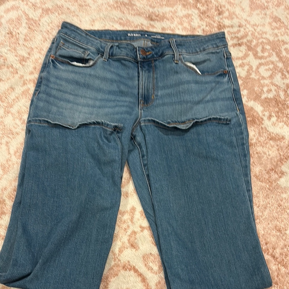 Old Navy Mid-Rise Kicker Boot Cut size 12